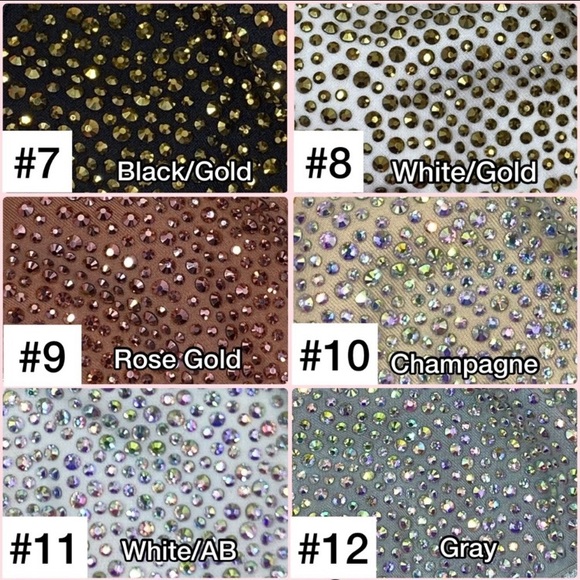 ✨#4 SAPPHIRE BLUE✨Crystal Bling Face Mask! - Picture 10 of 16